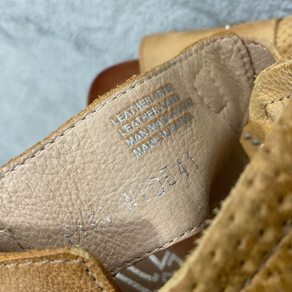 Miz Mooz Fifi Women's Sandals US 9.5-10 W (wide) Brown Wheat Leather - Picture 9 of 14